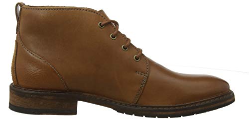 Clarks Clarkdale Base, Botas clásicas. Botines Chukka, Braun Dark Tan Lea, 47 EU