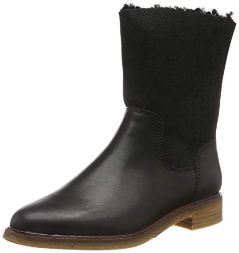 Clarks Clarkdaleaxhot, Botines Mujer, Negro (Black Combi Black Combi), 37 EU