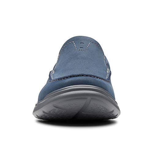 Clarks Cotrell Easy, Mocasines para Hombre, Azul (Navy Combi Navy Combi), 44 EU
