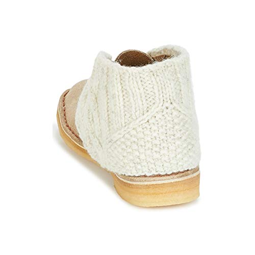 Clarks Desert Boot Botines/Low Boots Mujeres Arena/Combi - 39 1/2 - Botas De Caña Baja Shoes