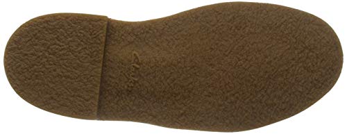 Clarks Desert Boot Bushacre 3, Botas Cortas al Tobillo Hombre, Marrón (Ante), 47 EU