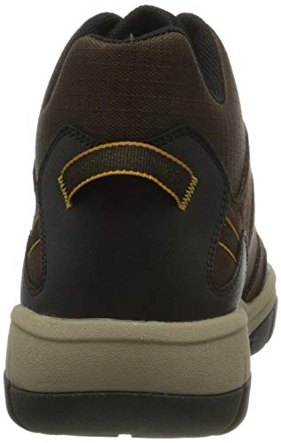 Clarks Ervin Mid, Bota a la Altura de la Pantorrilla Hombre, Marrón (Brown), 42 EU