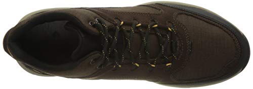 Clarks Ervin Mid, Bota a la Altura de la Pantorrilla Hombre, Marrón (Brown), 42 EU