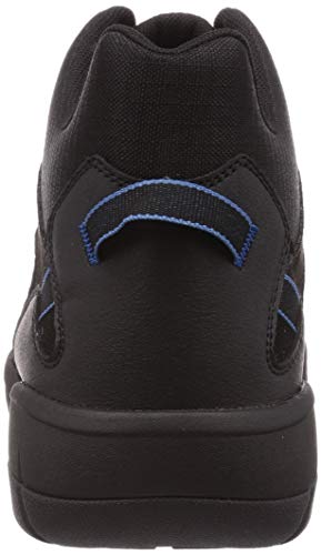 Clarks Ervin Mid, Bota a la Altura de la Pantorrilla Hombre, Negro (Black), 42.5 EU
