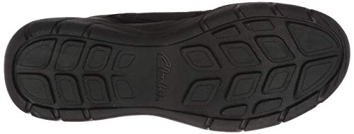 Clarks Ervin Mid, Bota a la Altura de la Pantorrilla Hombre, Negro (Black), 42.5 EU