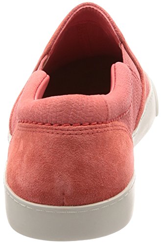 Clarks Glove Puppet, Mocasines Mujer, Naranja (Coral Nubuck-), 42 EU