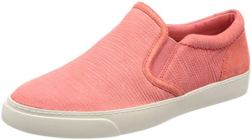 Clarks Glove Puppet, Mocasines Mujer, Naranja (Coral Nubuck-), 42 EU