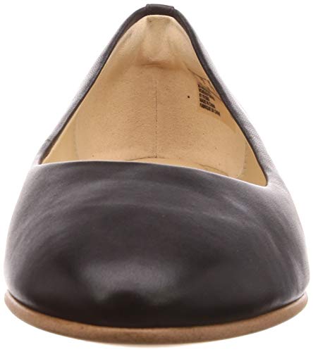Clarks Grace Piper_Ballet Flats, Bailarinas Mujer, Negro (Black Leather Black Leather), 41 EU