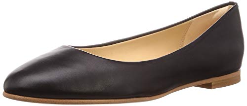 Clarks Grace Piper_Ballet Flats, Bailarinas Mujer, Negro (Black Leather Black Leather), 41 EU