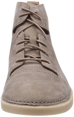 Clarks Hale Rise, Zapatillas Altas Mujer, Beige (Taupe Nubuck), 38 EU
