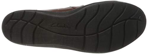 Clarks Hope Shine, Mocasines Mujer, Marrón (Mahogany Mahogany), 37 EU