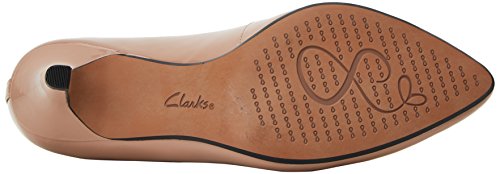 Clarks Isidora Faye, Zapatos de Tacón Mujer, Beige (Nude Patent-), 40 EU