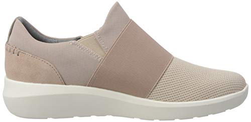 Clarks Kayleigh Band, Zapatillas Mujer, Dusty Pink Combi Textile, 40 EU