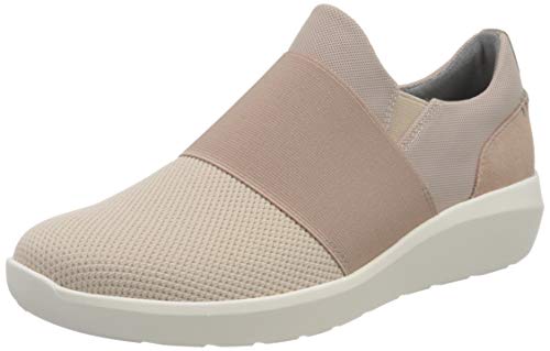 Clarks Kayleigh Band, Zapatillas Mujer, Dusty Pink Combi Textile, 40 EU