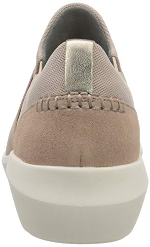 Clarks Kayleigh Band, Zapatillas Mujer, Dusty Pink Combi Textile, 40 EU