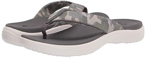 Clarks Lola Point, Chanclas Mujer, Tela de Camuflaje Caqui, 36 EU