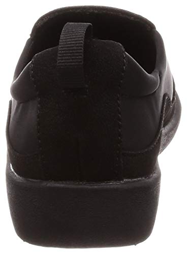 Clarks- Low-top para mujer, 7 UK / 41 (EU), Negro