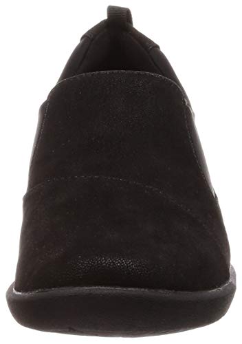 Clarks- Low-top para mujer, 7 UK / 41 (EU), Negro