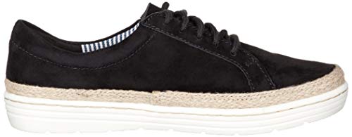Clarks Marie Mist, Zapatos de Cordones Derby Mujer, Negro (Black-), 41.5 EU