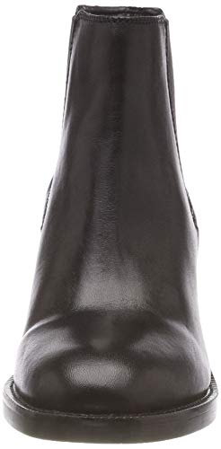 Clarks Mascarpone Bay, Botas Slouch Mujer, Negro (Black Leather), 38 EU