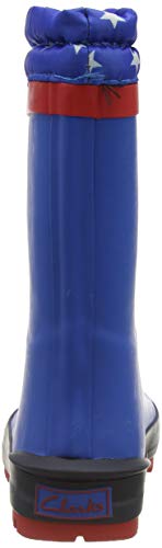 Clarks Mudder Race K, Botas de Lluvia, Azul, 29 EU