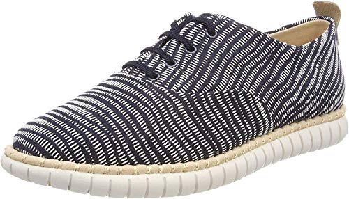 Clarks Mzt Blithe, Zapatillas para Mujer, Azul (Navy Print), 39 EU