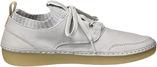 Clarks Nature IV, Zapatillas Mujer, Azul (Ice Blue Leather), 38 EU