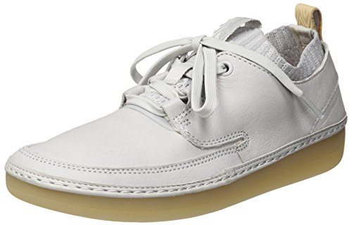 Clarks Nature IV, Zapatillas Mujer, Azul (Ice Blue Leather), 38 EU