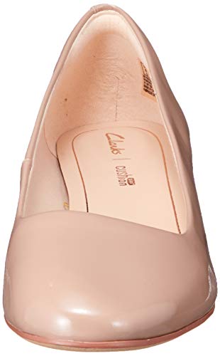 Clarks Orabella Alice, Botines Mujer, Beige (Praline Patent Praline Patent), 40 EU