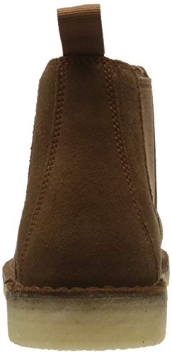 Clarks Originals Desert Chelsea, Botas Hombre, Marrón (Cola Suede Cola Suede), 42.5 EU