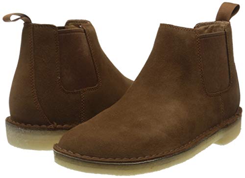 Clarks Originals Desert Chelsea, Botas Hombre, Marrón (Cola Suede Cola Suede), 42.5 EU