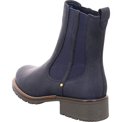 Clarks Orinoco Club, Botas Slouch Mujer, Azul Navy Nubuck, 38 EU