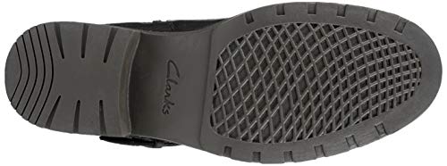 Clarks Orinoco Jazz Botas de montar Mujer, Negro (Black Wlined Lea), 39.5 EU (6 UK)