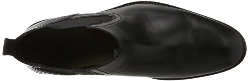Clarks Prangley Top, Botas Hombre, Negro (Black Leather), 45 EU