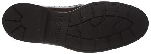 Clarks Ronnie Limit, Zapatos de Cordones Derby Hombre, Marrón (Dark Tan Lea Dark Tan Lea), 43 EU