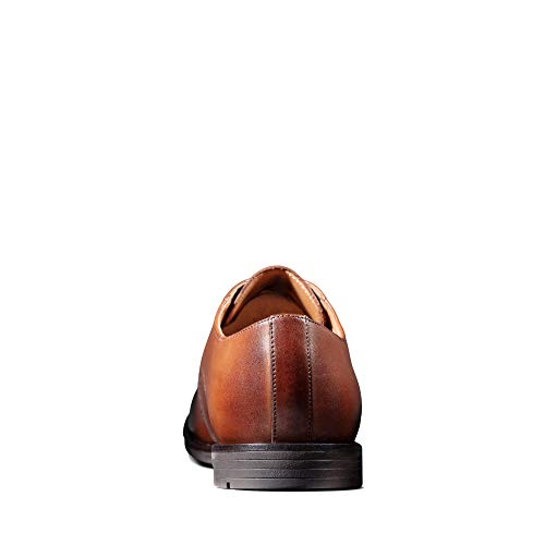 Clarks Ronnie Walk, Zapatos de Cordones Derby, Marrón (British Tan Lea British Tan Lea), 43 EU