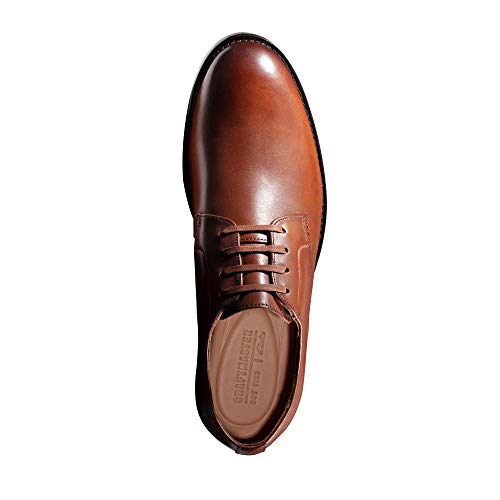 Clarks Ronnie Walk, Zapatos de Cordones Derby, Marrón (British Tan Lea British Tan Lea), 43 EU