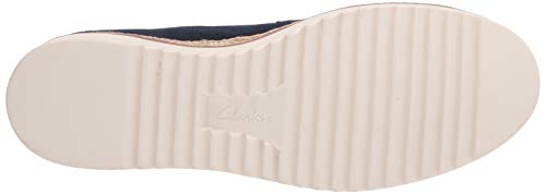 Clarks Serena Kellyn, Zapatos Tipo Ballet Mujer, Azul Marino, Ante, 37 EU