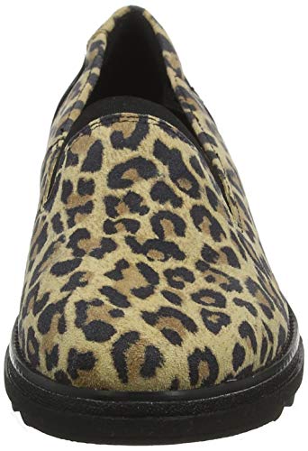 Clarks Sharon Dolly Mocasines Mujer, Multicolor (Leopard Print Leopard Print), 39 EU