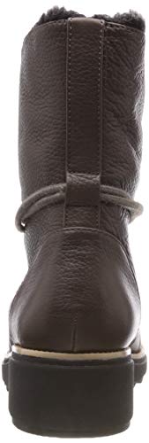 Clarks Sharon Pearl, Botines Mujer, Gris (Taupe Leather), 38 EU