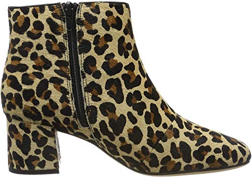 Clarks Sheer Flora, Botas Chelsea para Mujer, Multicolor (Leopard Print Leopard Print), 35.5 EU