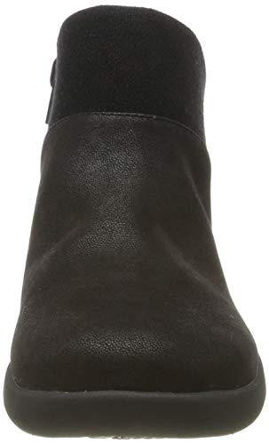 Clarks Sillian2.0dusk, Botas Slouch Mujer, Negro (Black Black), 36 EU
