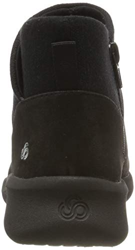 Clarks Sillian2.0dusk, Botas Slouch Mujer, Negro (Black Black), 36 EU