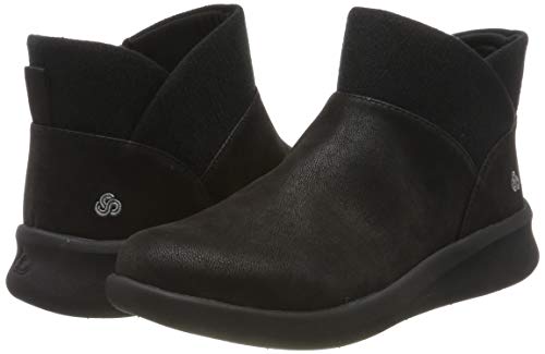 Clarks Sillian2.0dusk, Botas Slouch Mujer, Negro (Black Black), 36 EU