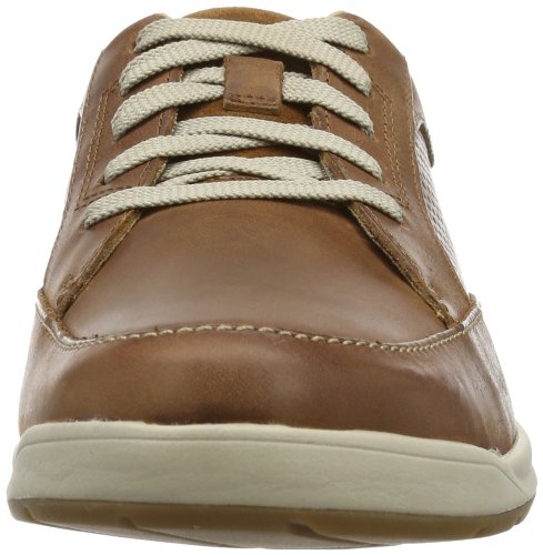 Clarks Stafford Park5 - Zapatos Hombre, Marrón, 43