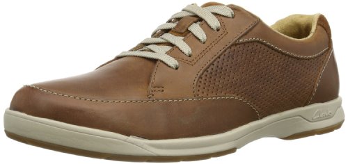 Clarks Stafford Park5 - Zapatos Hombre, Marrón, 43
