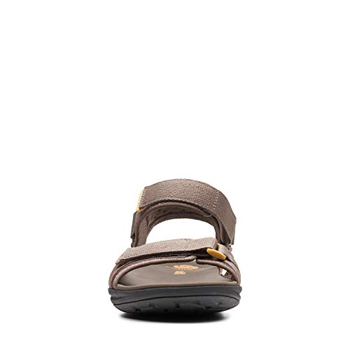 Clarks Step Beat Sun, Abierta Sandalias Punta Cerrada, Marrón (Brown-), 42 EU