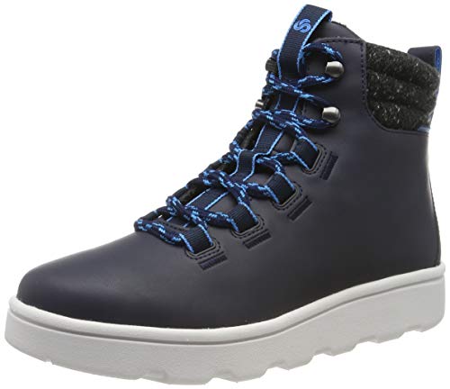 Clarks Step Explorhi, Botines Mujer, Azul (Navy Navy), 38 EU
