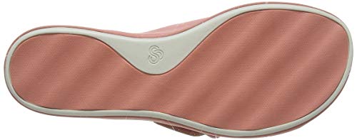 Clarks Step Juneshell, Sandalias Punta Cerrada Mujer, Beige (Coral Coral), 37.5 EU