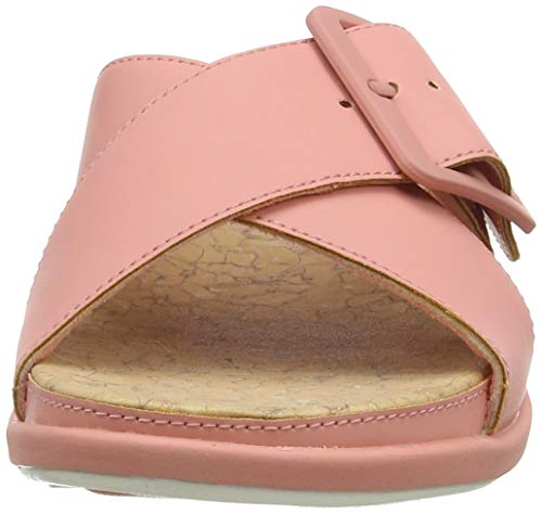 Clarks Step Juneshell, Sandalias Punta Cerrada Mujer, Beige (Coral Coral), 38 EU